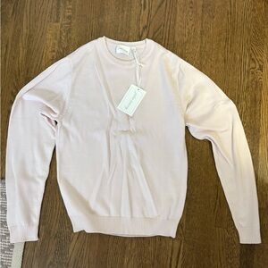 NWT Julia Amory Bacall Sweater Shell Pink